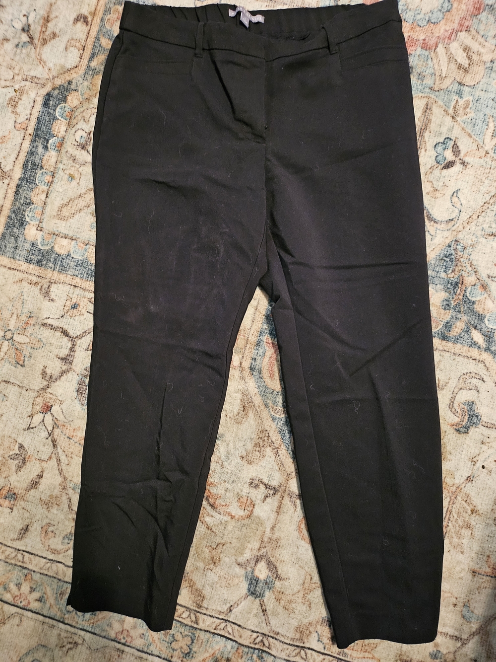 Valerie Stevens Black Women's Dress Pants